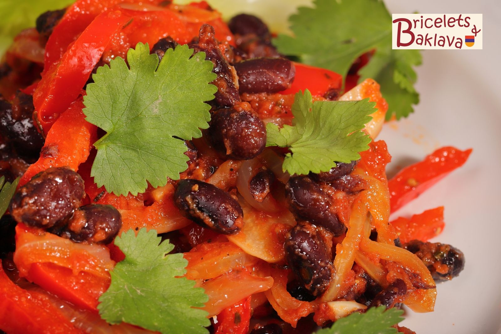 Salade de haricots secs à l’huile d’olive 