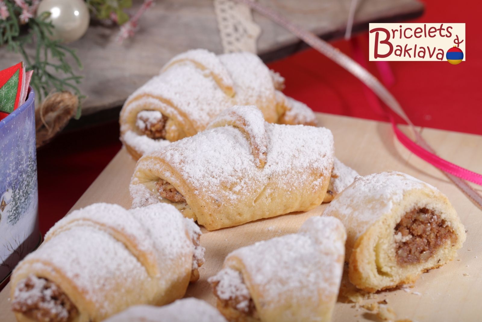 Croissants aux noix arméniens