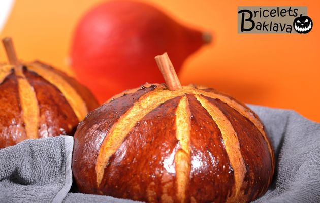 Pain « Halloween » à la citrouille