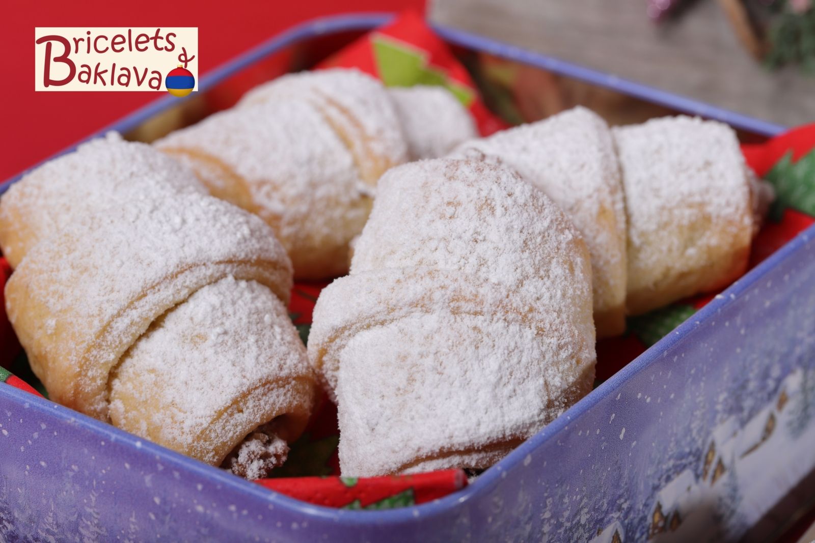 Croissants aux noix arméniens