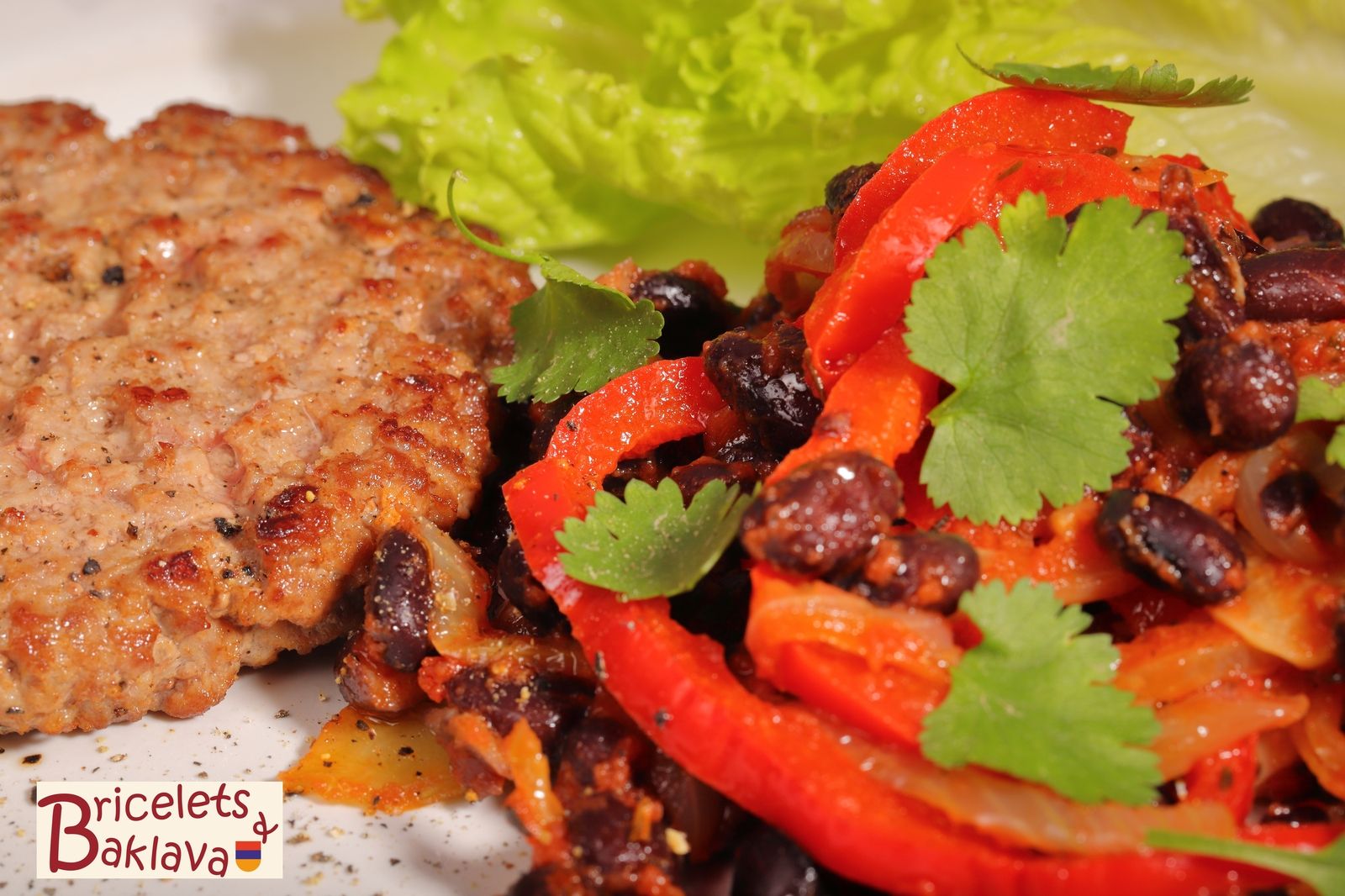 Salade de haricots secs à l’huile d’olive 