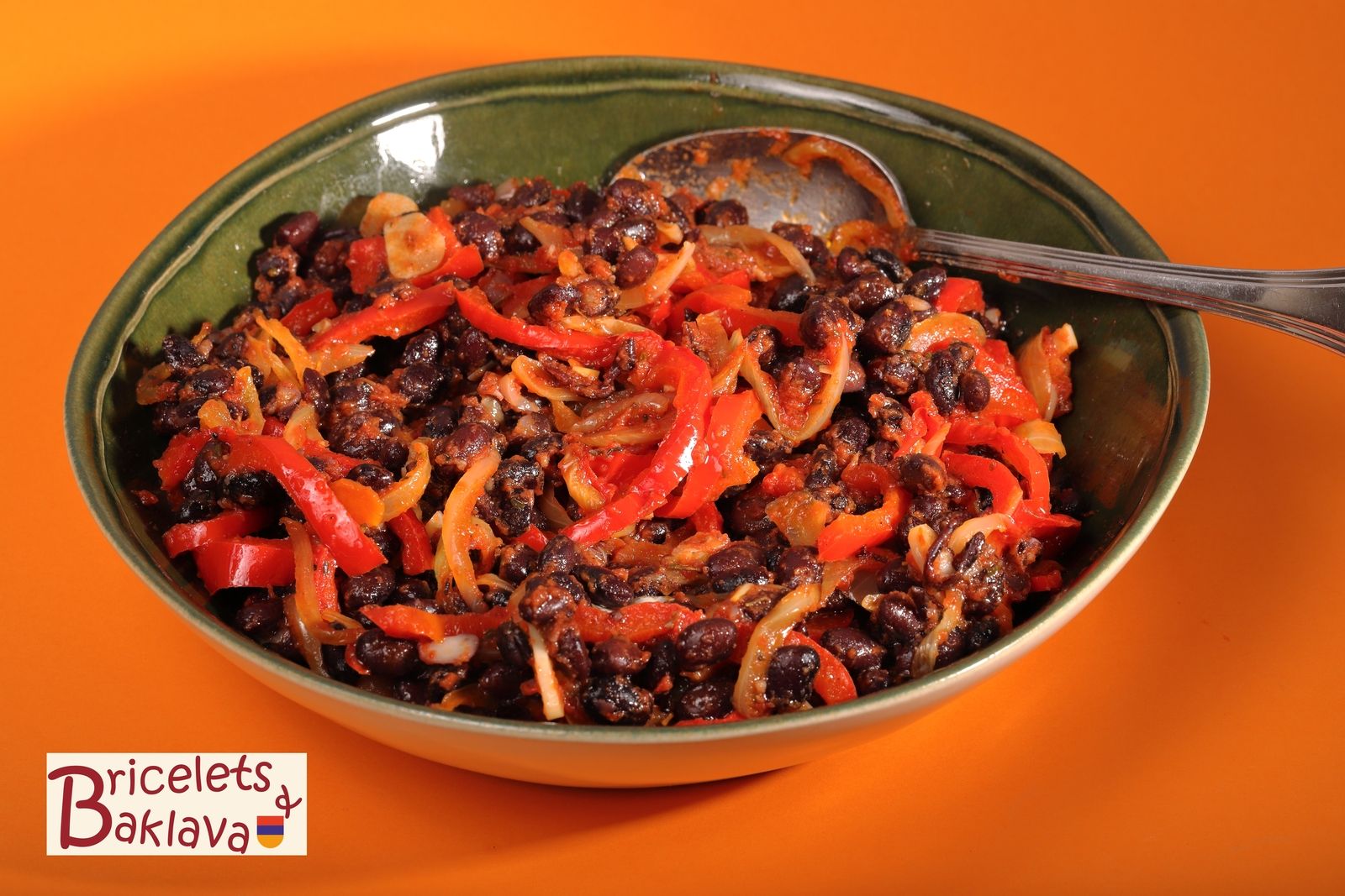 Salade de haricots secs à l’huile d’olive 