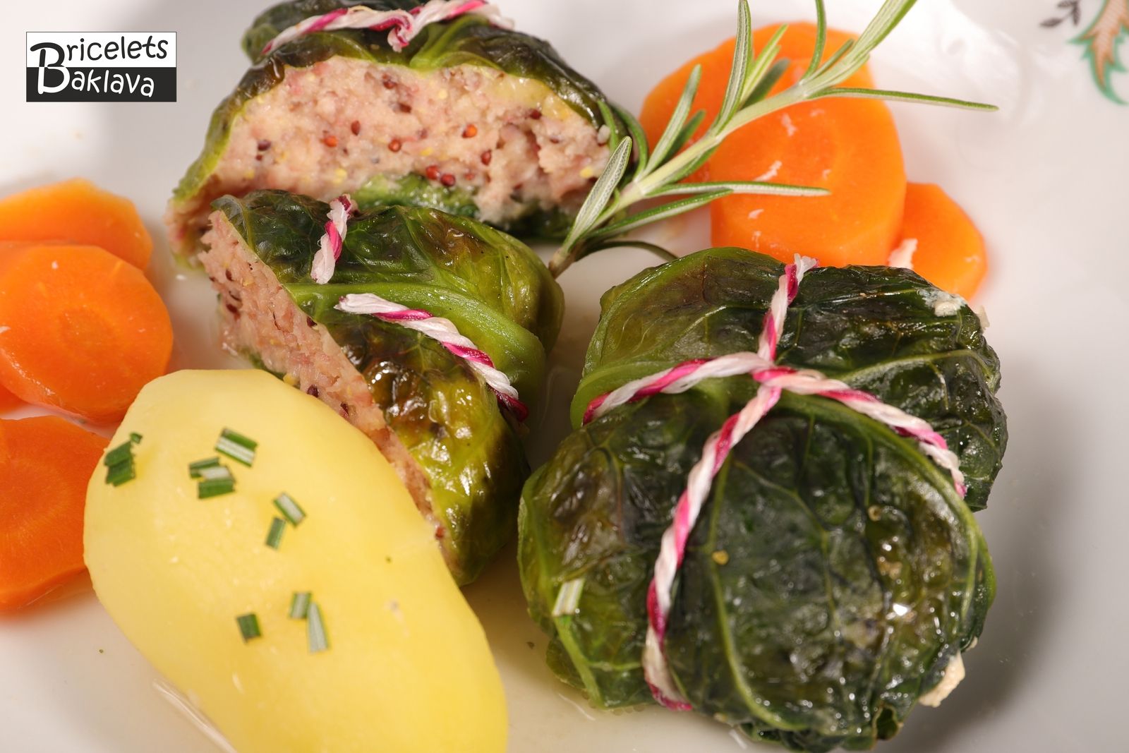 Les choux farcis au jambon de la borne