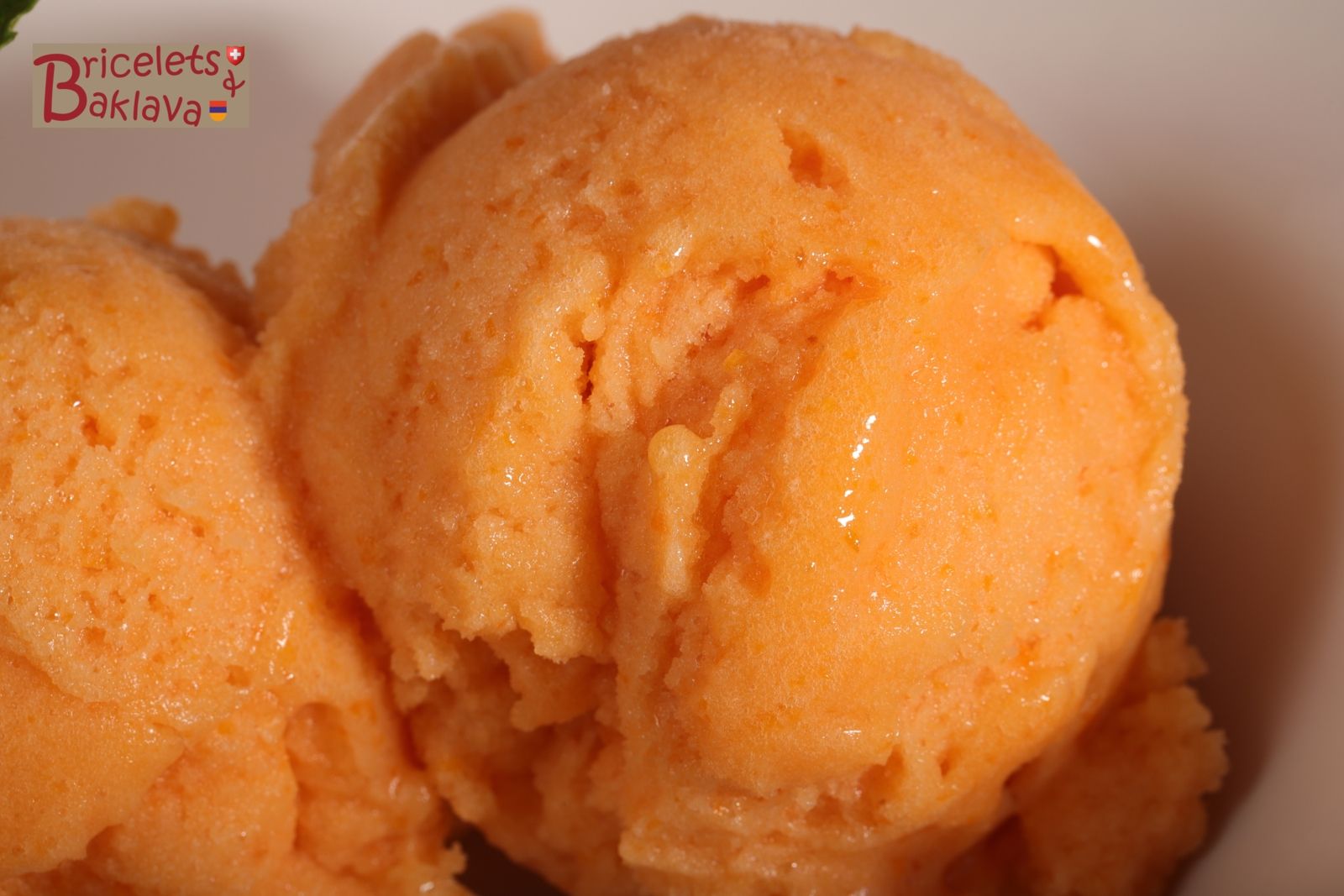 Sorbet arméno-valaisan aux abricots 