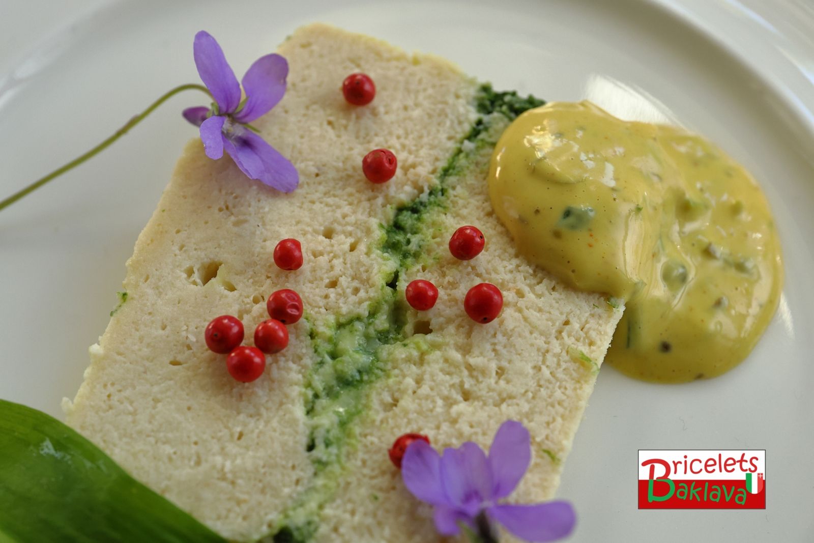 Terrine de palée à l’ail des ours