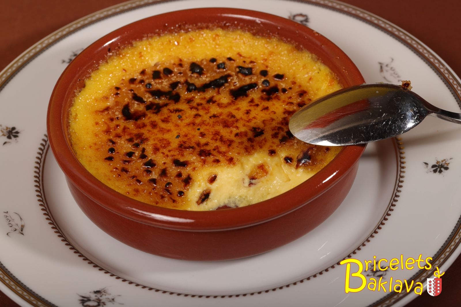 Crème brûlée au safran de Mund