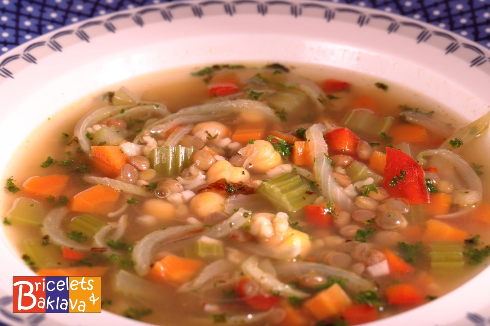 Vospapour, soupe arménienne aux lentilles