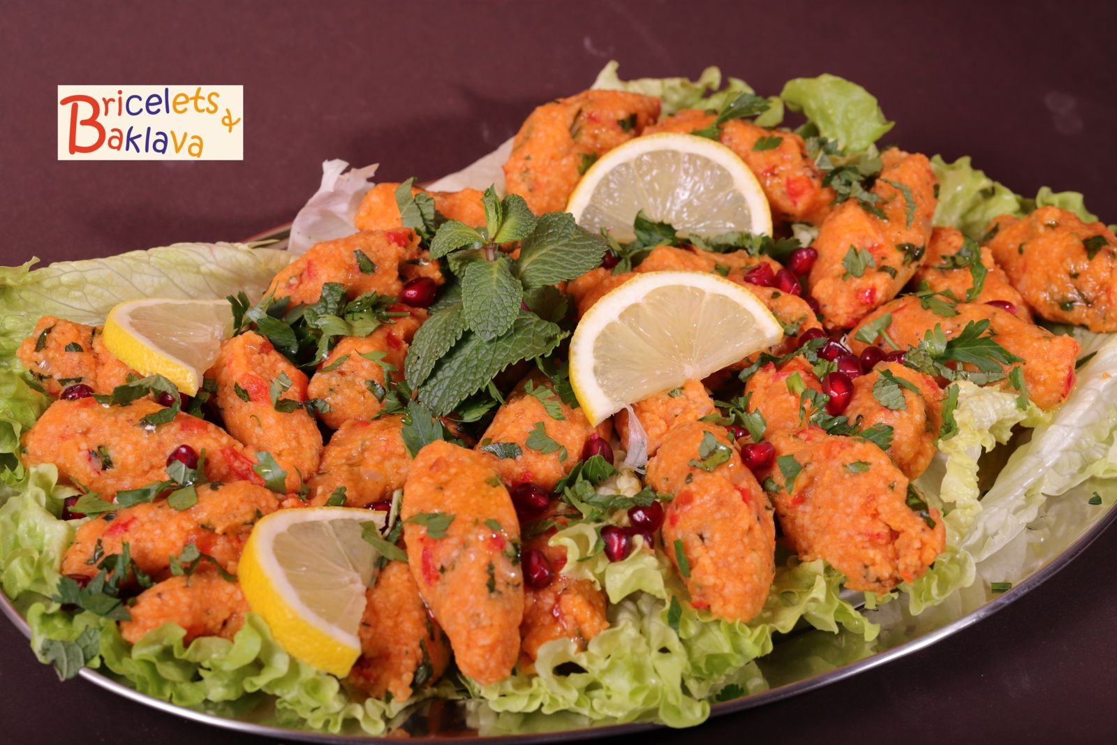 Keuftés de boulgour et pommes de terre 