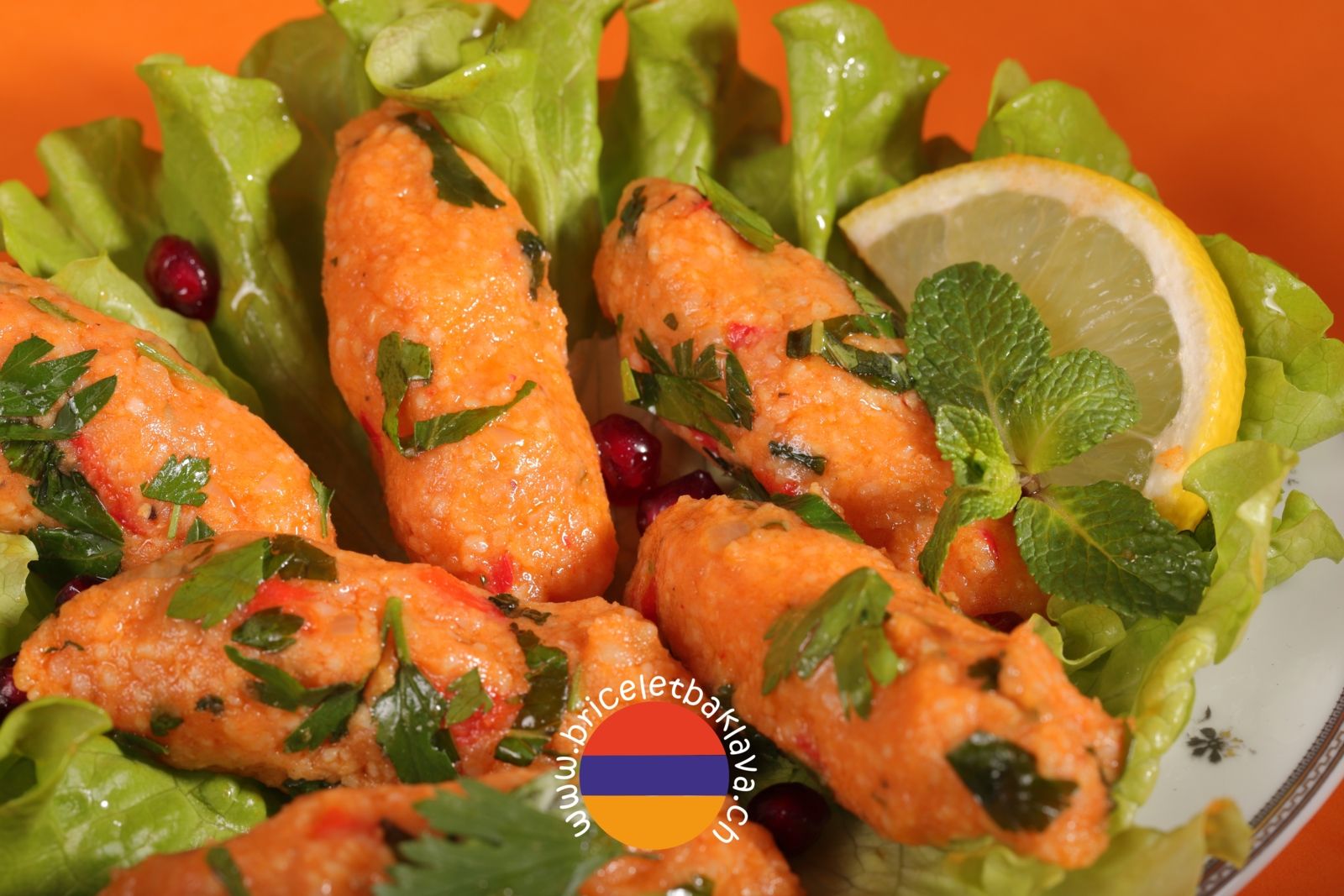 Keuftés de boulgour et pommes de terre 