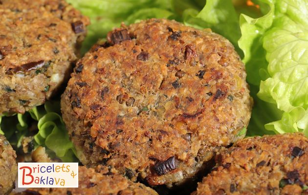 Keuftés de lentilles brunes