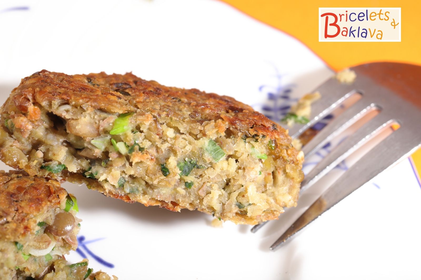 Keuftés de lentilles brunes