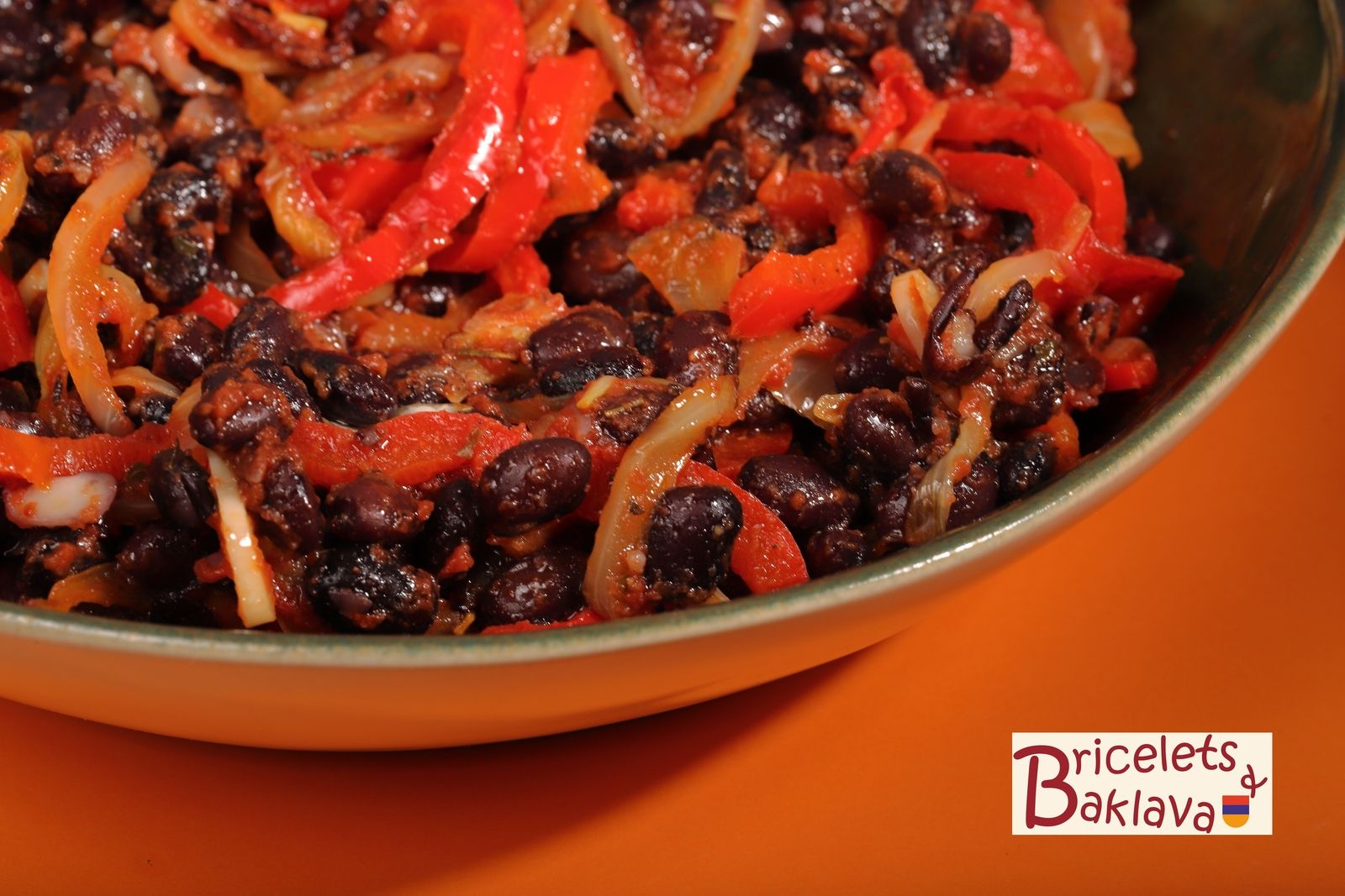 Salade de haricots secs à l’huile d’olive 