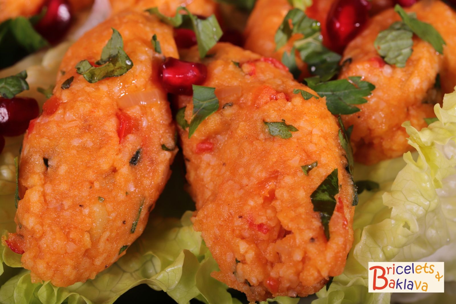 Keuftés de boulgour et pommes de terre 