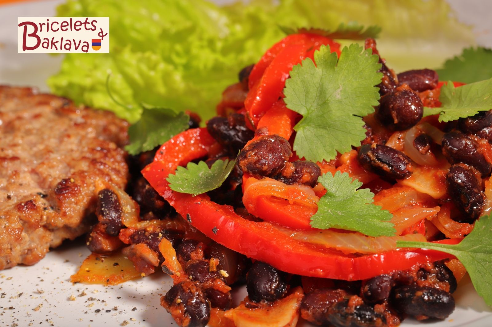 Salade de haricots secs à l’huile d’olive 