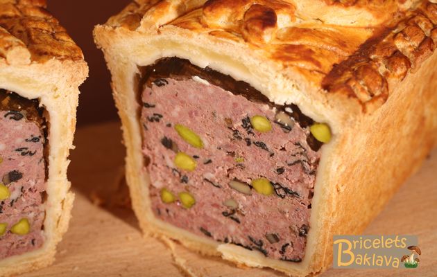 Pâté en croûte automnal aux champignons