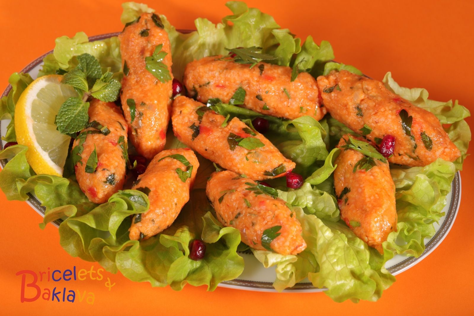 Keuftés de boulgour et pommes de terre 