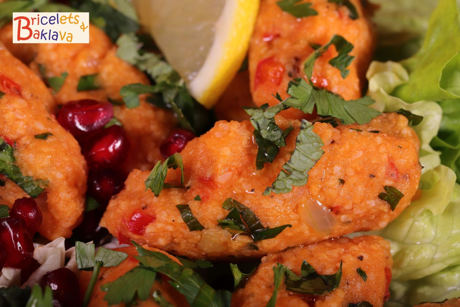 Keuftés de boulgour et pommes de terre 